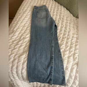 Blue garage jeans